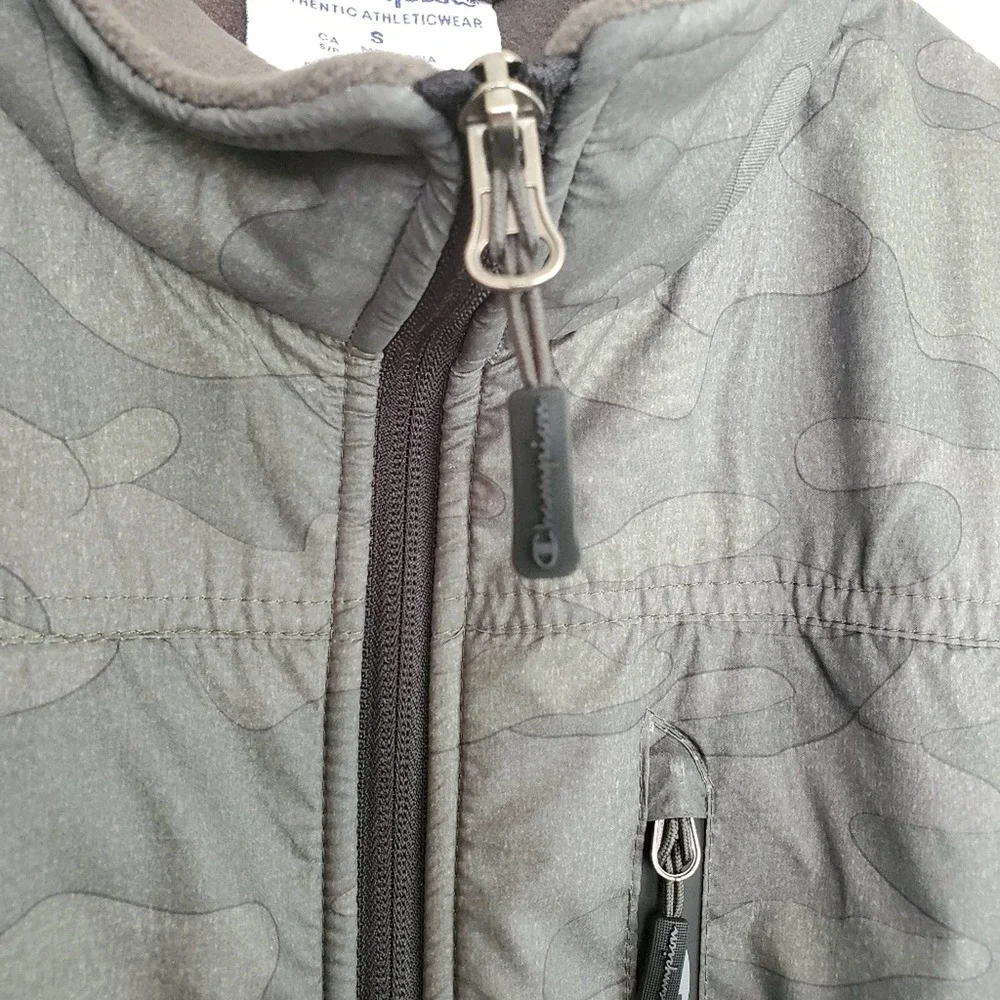 NWT Champion Jacket Arctic Camo‎ Mens Fleece Jacket size Small
